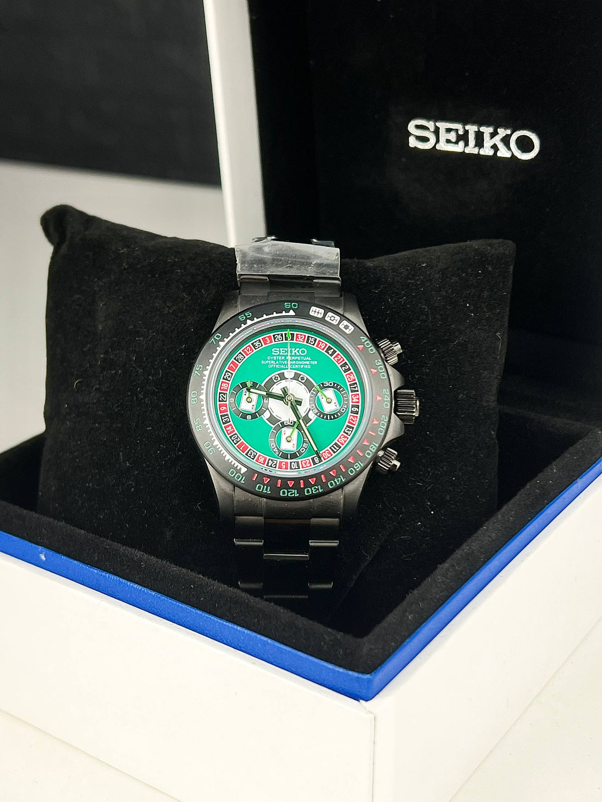 Seiko Mod Daytona Casino